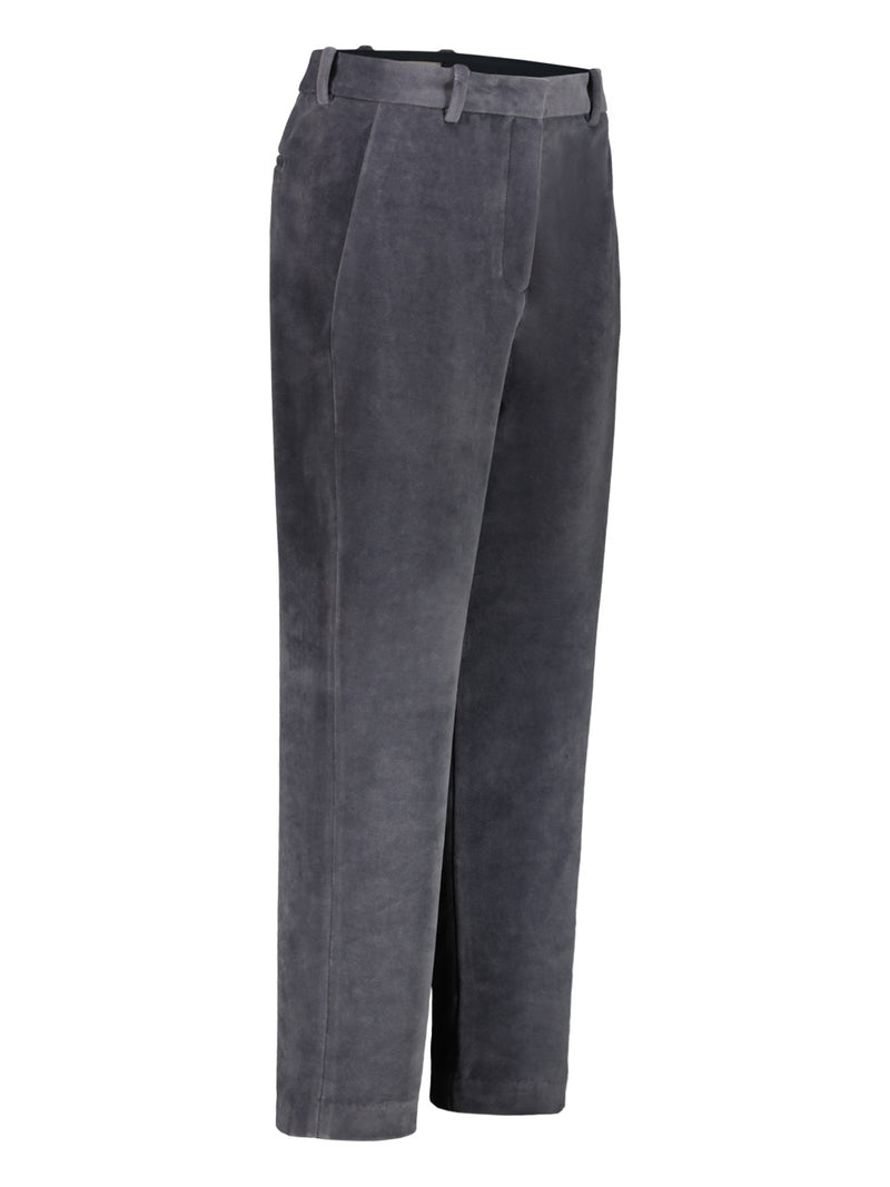 Pantalone da donna grigio firmato Circolo 1901 vista laterale