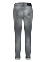 Jeans da donna grigi firmati Dondup vista retro