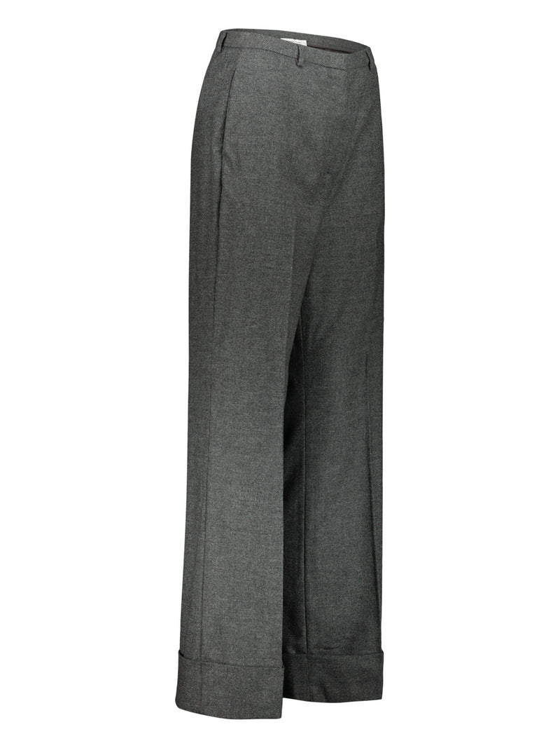 Pantalone da donna grigio firmato Fabiana Filippi vista laterale