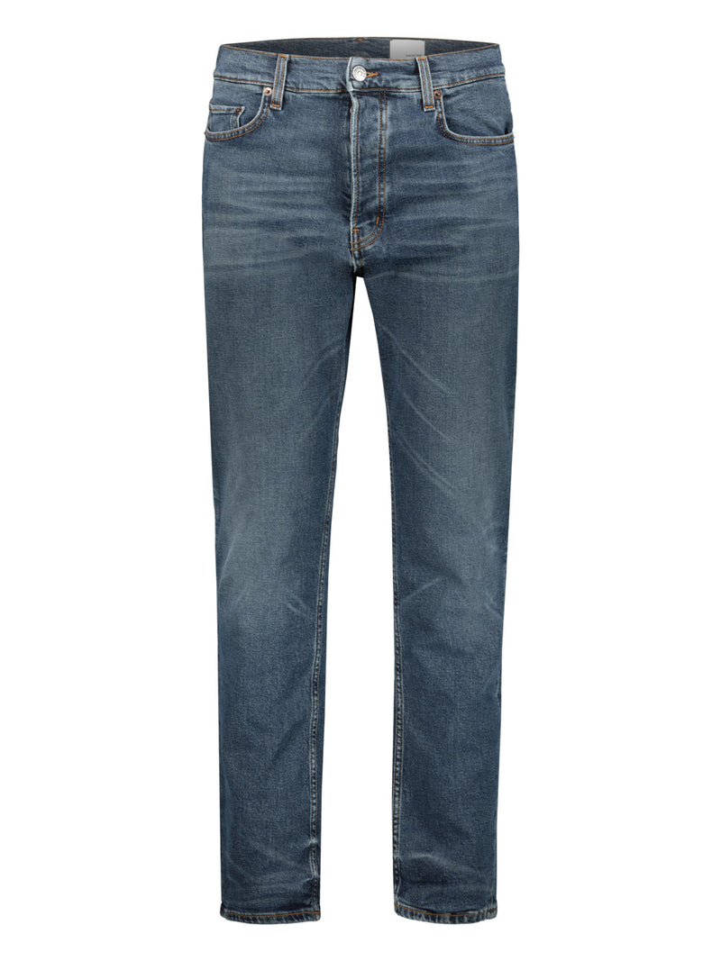 Men's jeans with pockets and zip closure