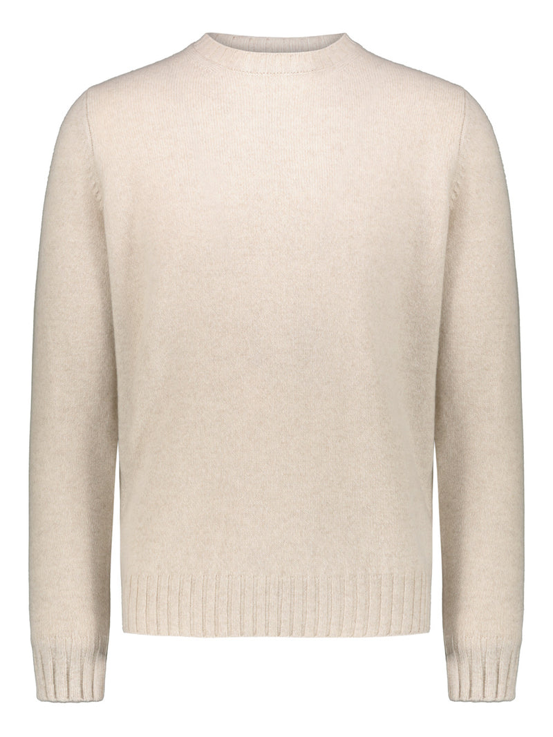Men's sweater with crew neck