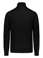 Men's turtleneck sweater in pure worsted wool