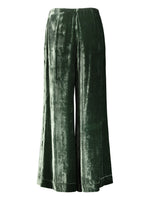 Pantalone da donna verde firmato Semicouture vista retro