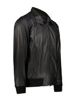 Classic men's leather jacket