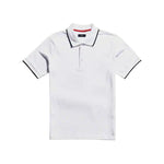 Men's polo shirt with contrasting piping