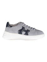 Sneakers donna con tomaia in pelle