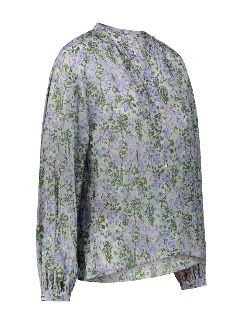 Women's shirt with floral pattern