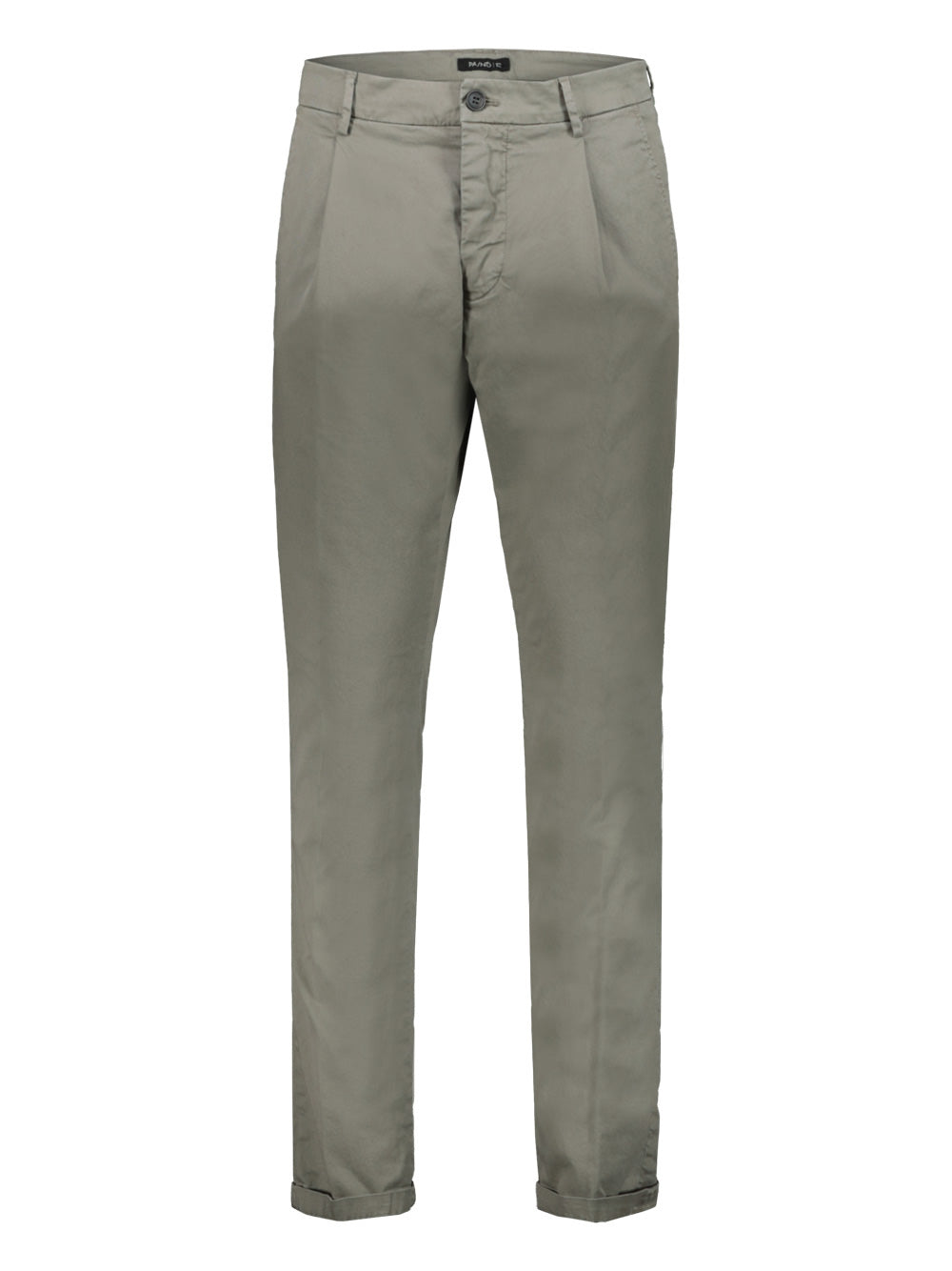 Pantalone Uomo Pa/nd 73 con pieghe, color antrachite- Visione frontale