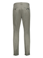 Pantalone Uomo Pa/nd 73 con pieghe, color antrachite- Visione posteriore