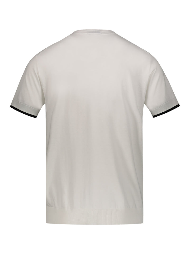 Men's round neck cotton T-shirt