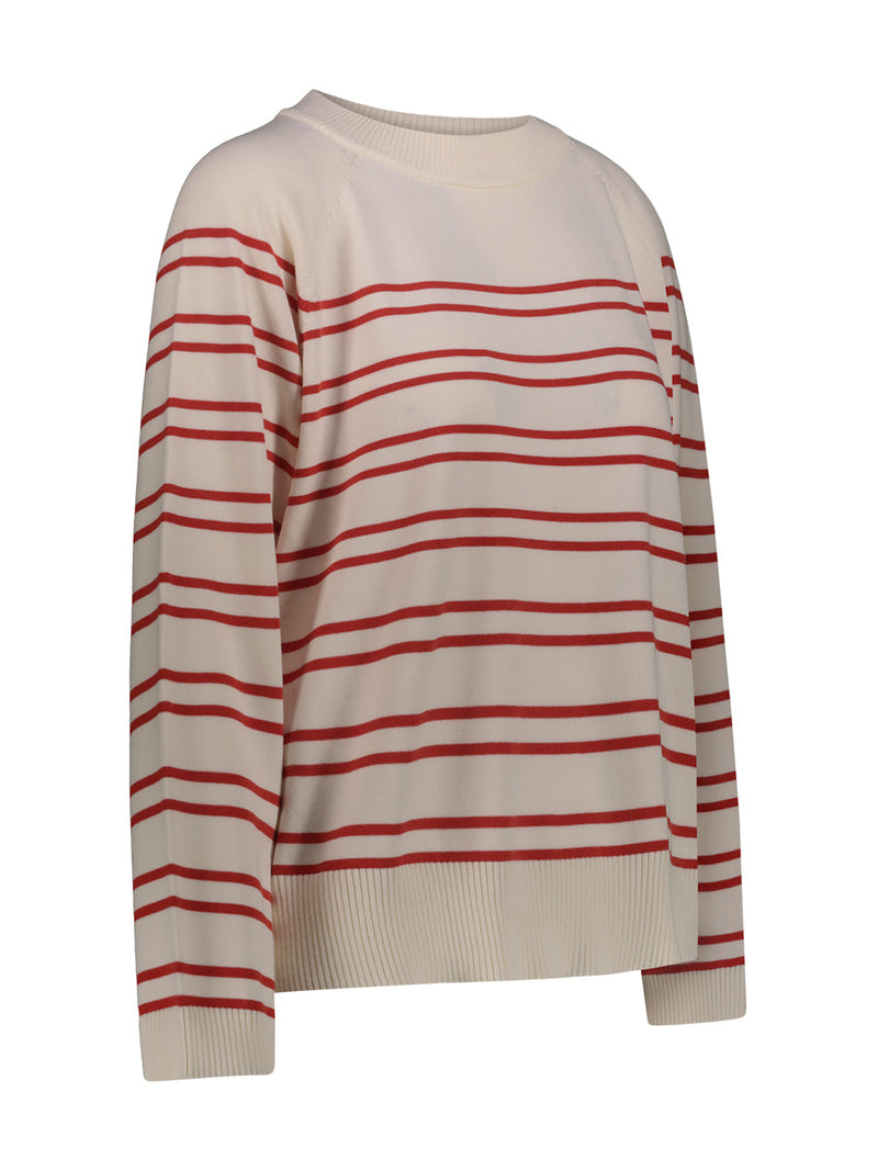 Women's sailor striped sweater